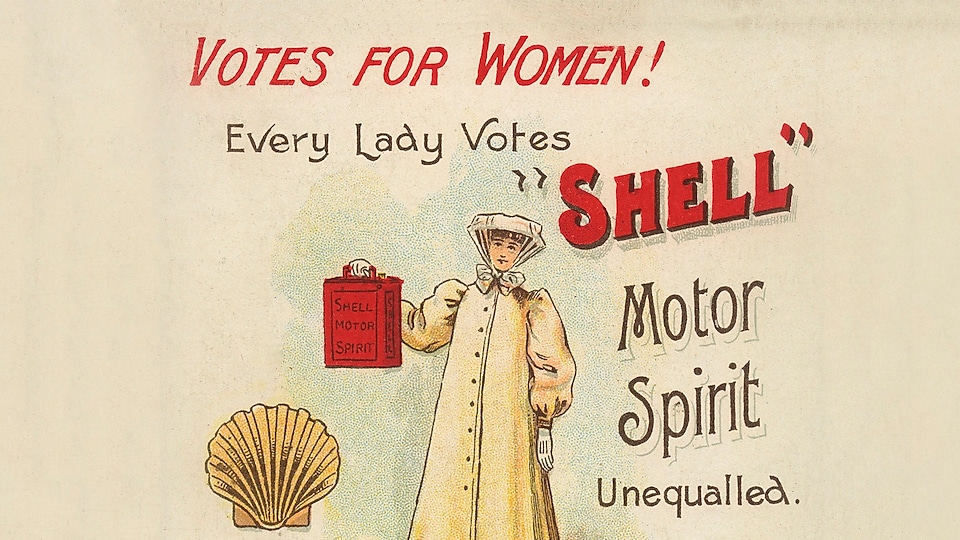 Shell Votes for Women poster